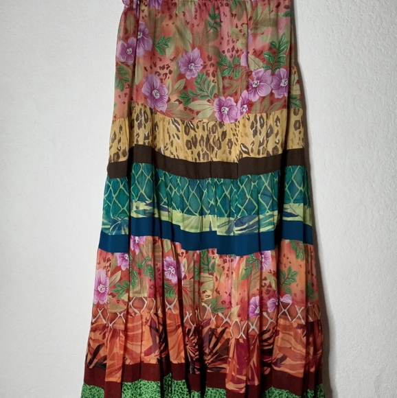 Hobo Silk Peasant Skirt - Picture 5 of 5